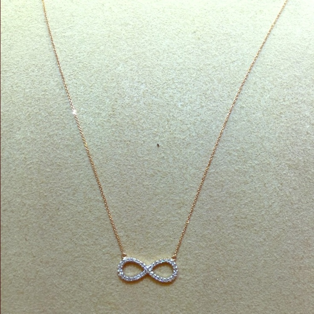 COPY - 14kt rose gold diamond pendent